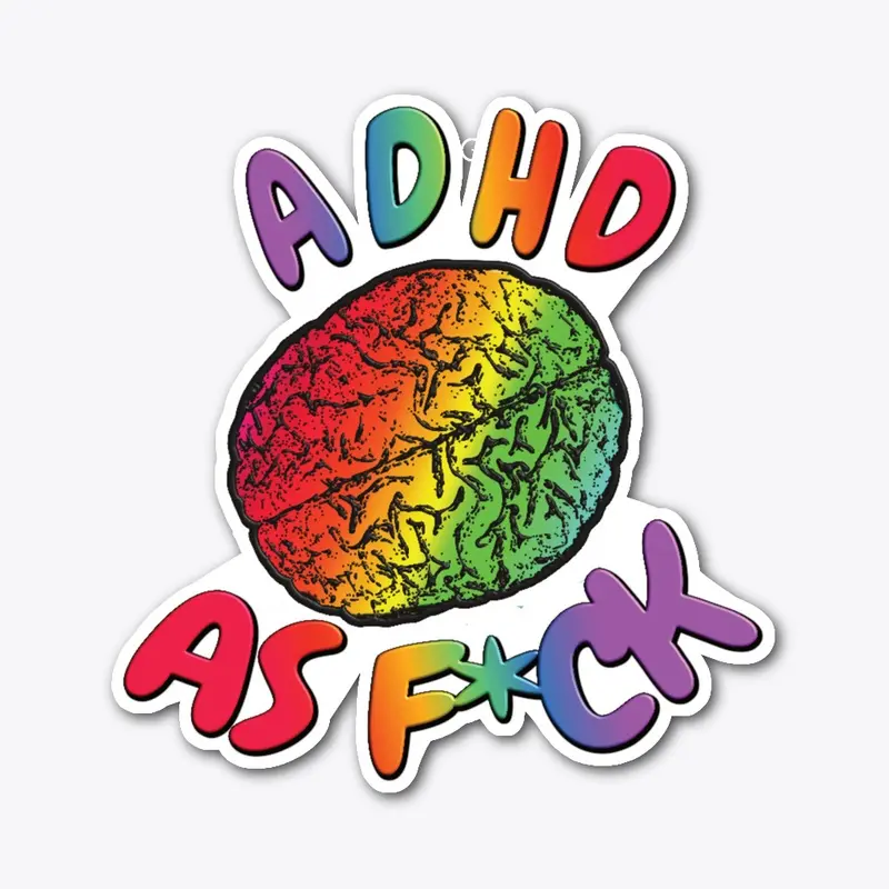 ADHD as F*ck Rainbow Brain Design